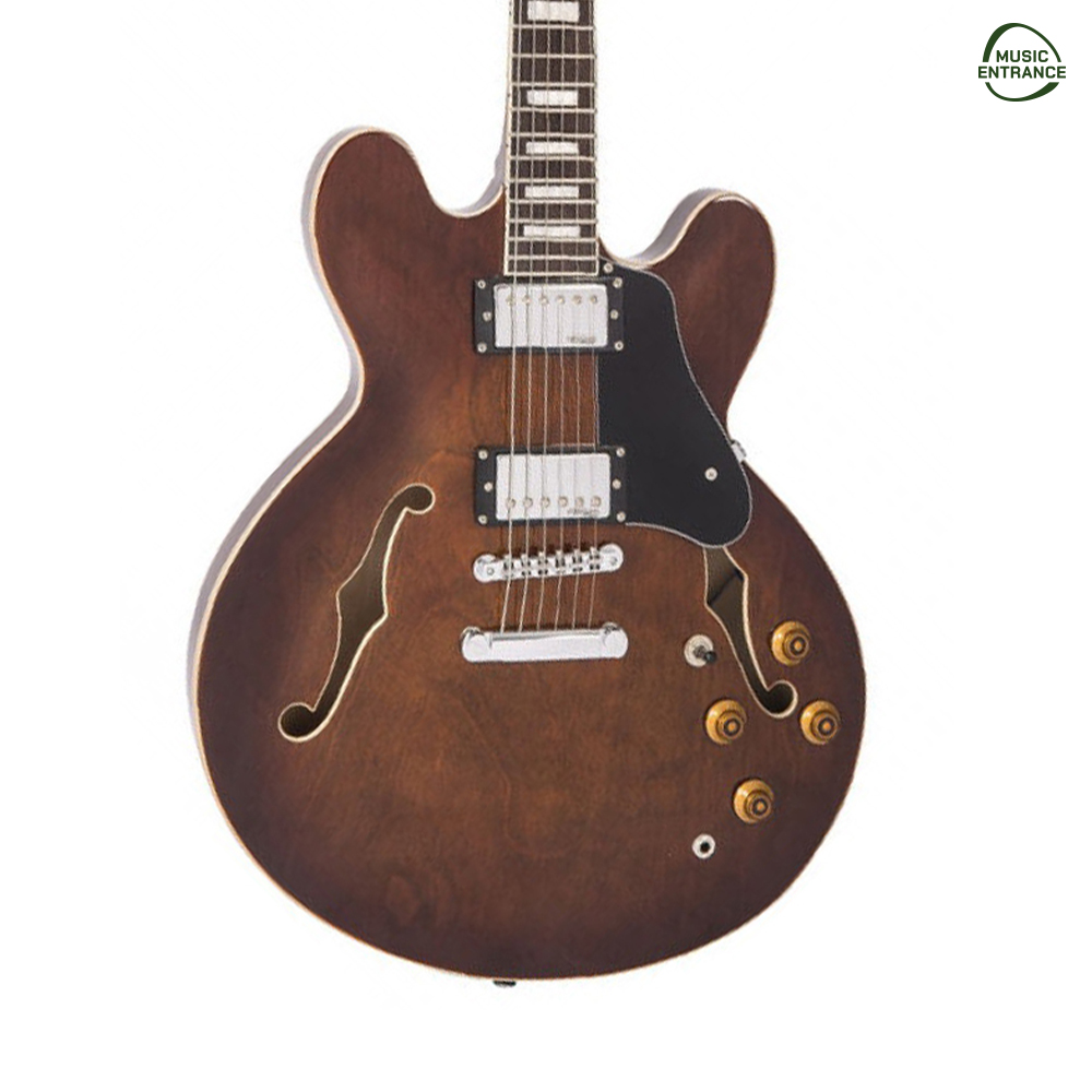 Vintage VSA500 ReIssued Semi Acoustic Guitar (N)