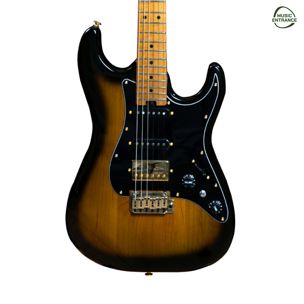 Soloking MS-1 Classic HSS Roasted Maple 2 Tone Sunburst