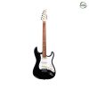 Soloqueen Stratocaster SSS Pau Ferro FB Black