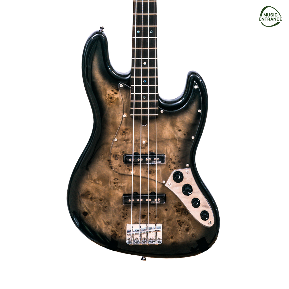 Dragon Jazz Bass Charcoal Black