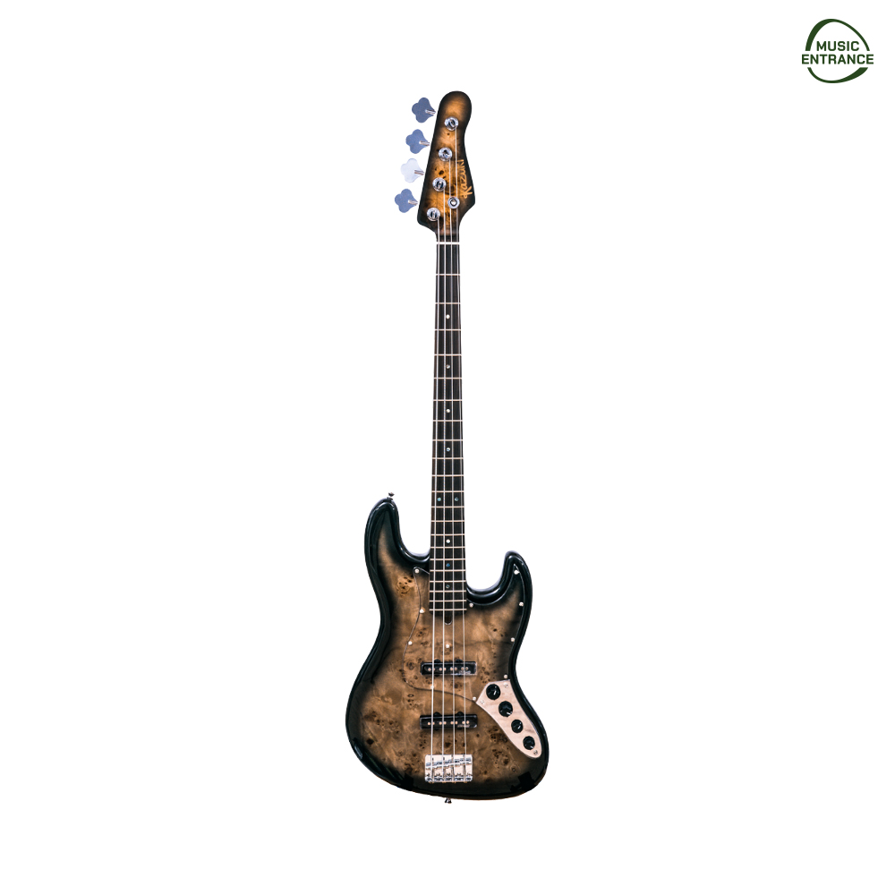 Dragon Jazz Bass Charcoal Black
