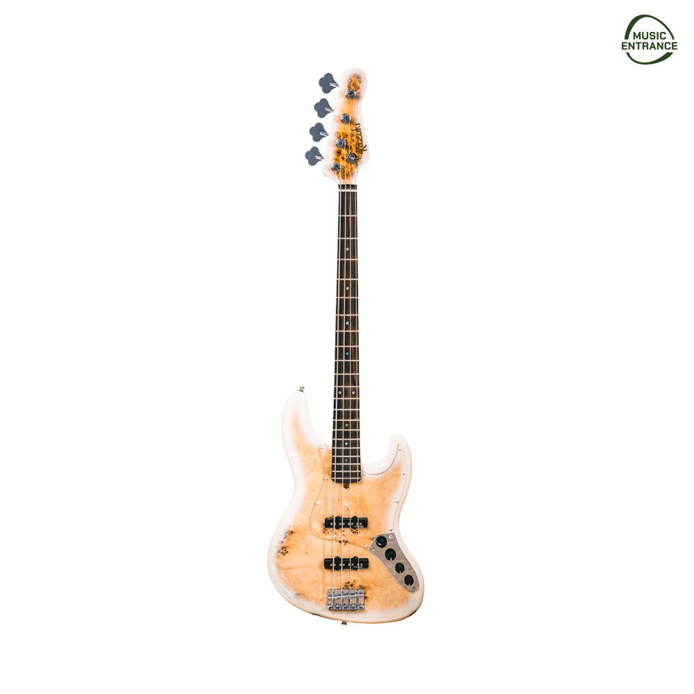 Dragon Jazz Bass Vintage White