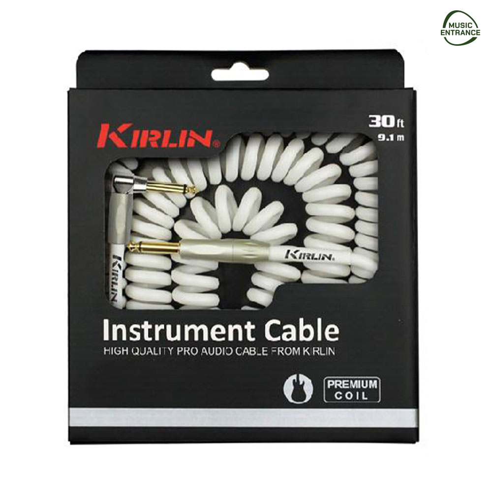Kirlin IPK-222PFGL Premium Coil Instrument Cable