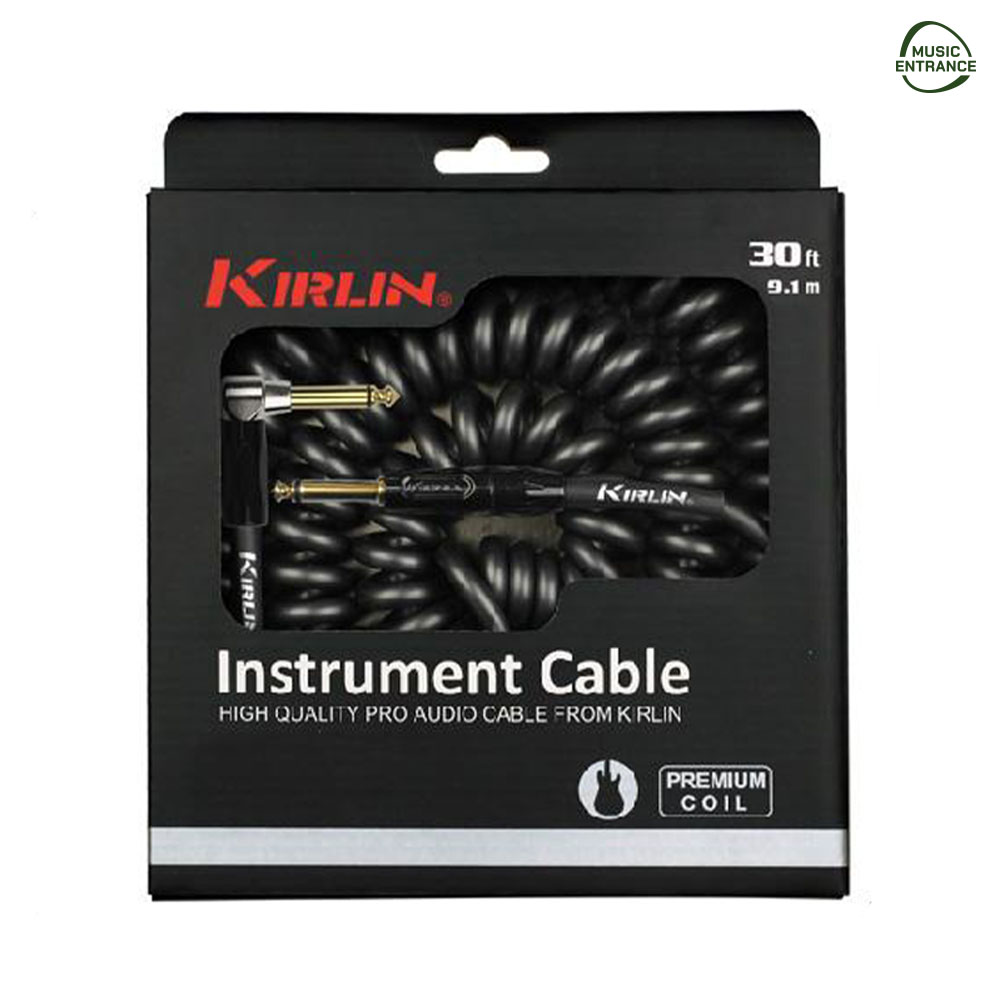 Kirlin IPK-222BFGL Premium Coil Instrument Cable