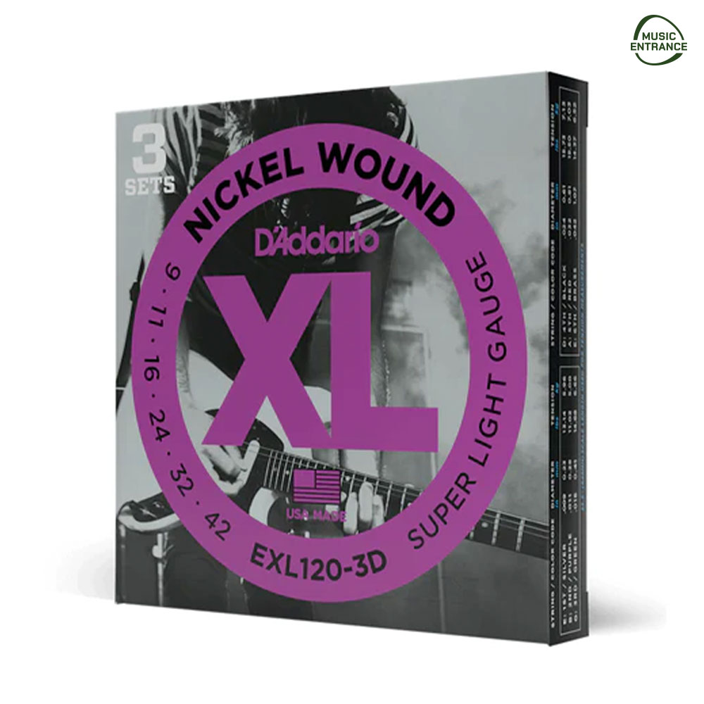 D’Addario EXL120-3D, 9-42