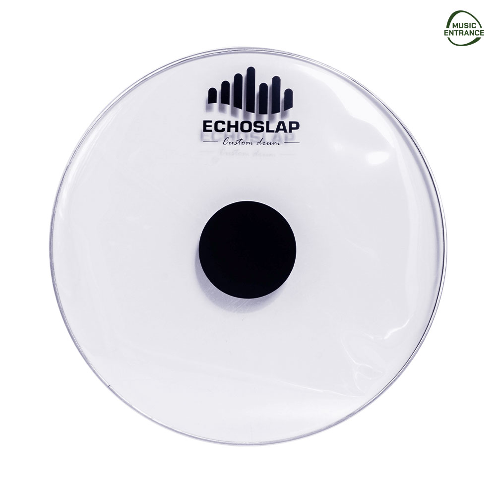 Echoslap หนังกลอง 24" SEC clear 0.188 MM with black dot