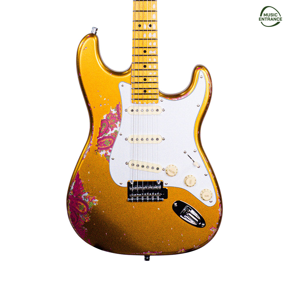 Agedman Pro ST MP [Gold Over Paisley]