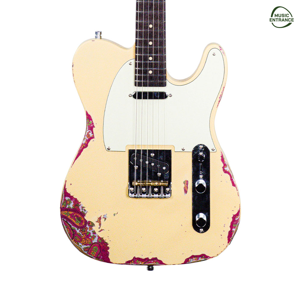 Agedman El Camino 59 [White Blond Over Blue Paisley]